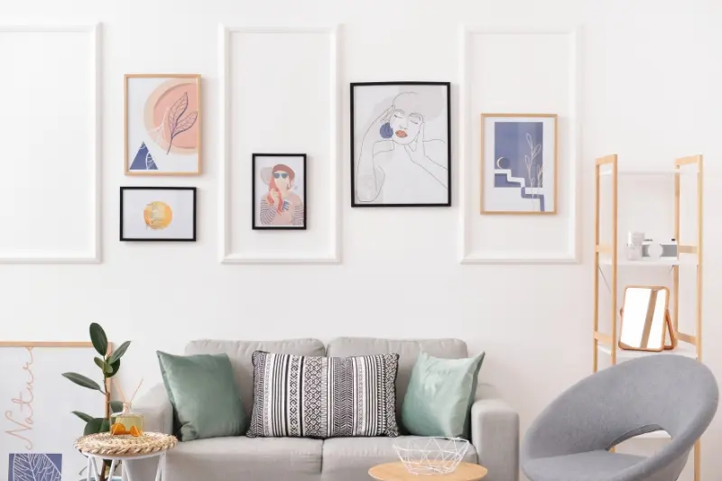 Quadros decorativos para sala: 8 formatos recomendados!