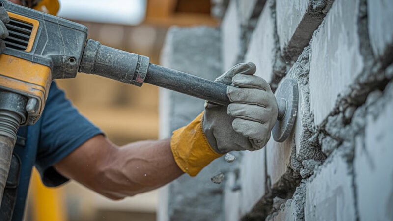 Martelete de 5kg: o equipamento ideal que maximiza produtividade em obras